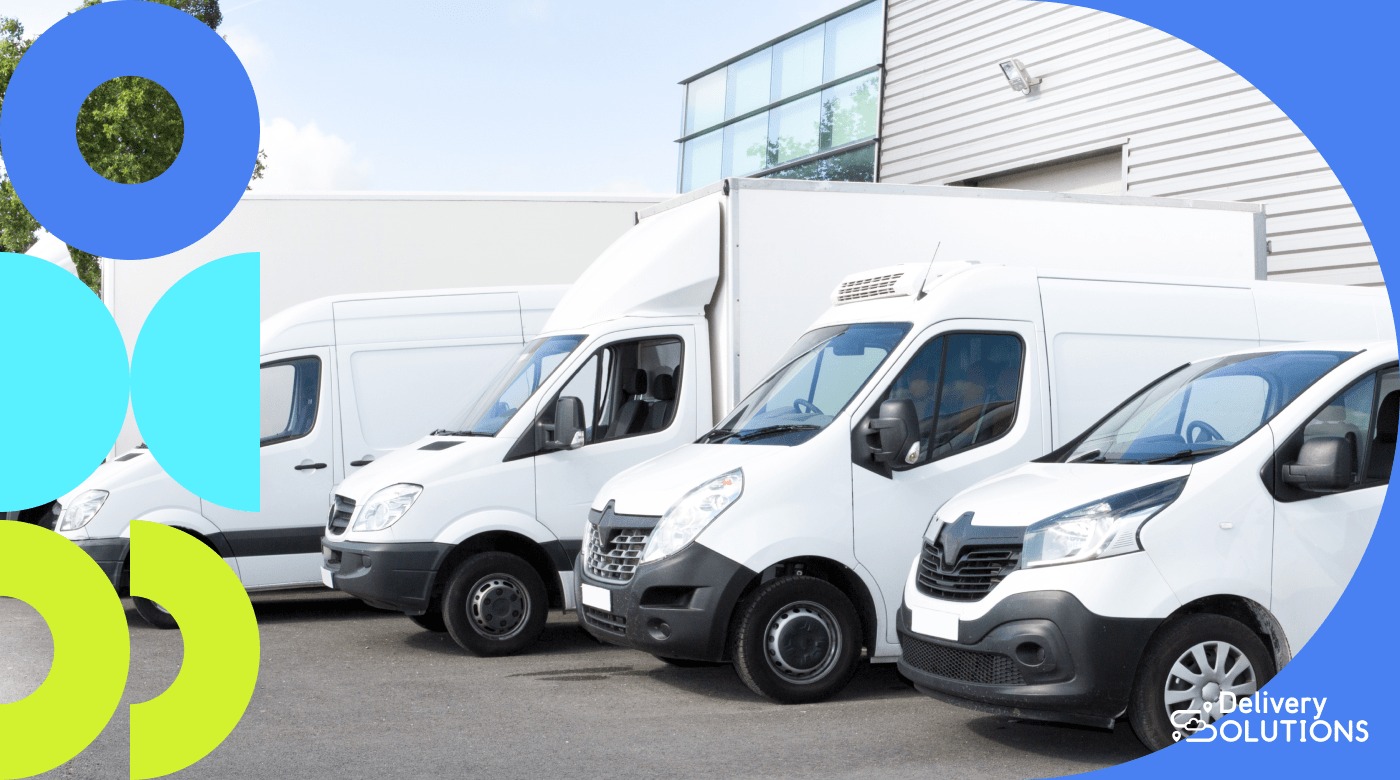 Fleet of delivery e-vans