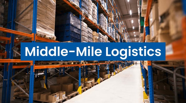 Hero image for middle-mile logistics