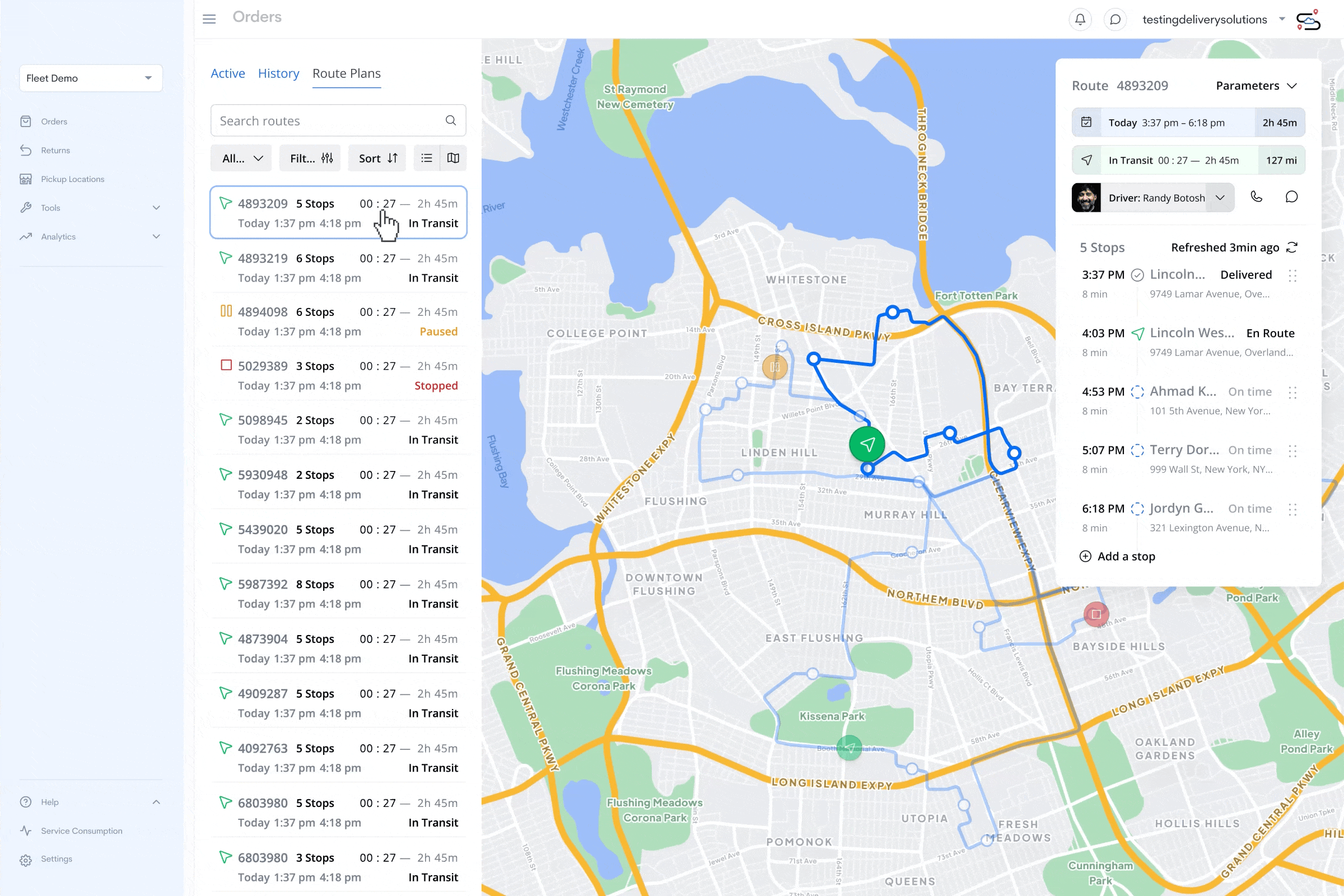 Route Optimization