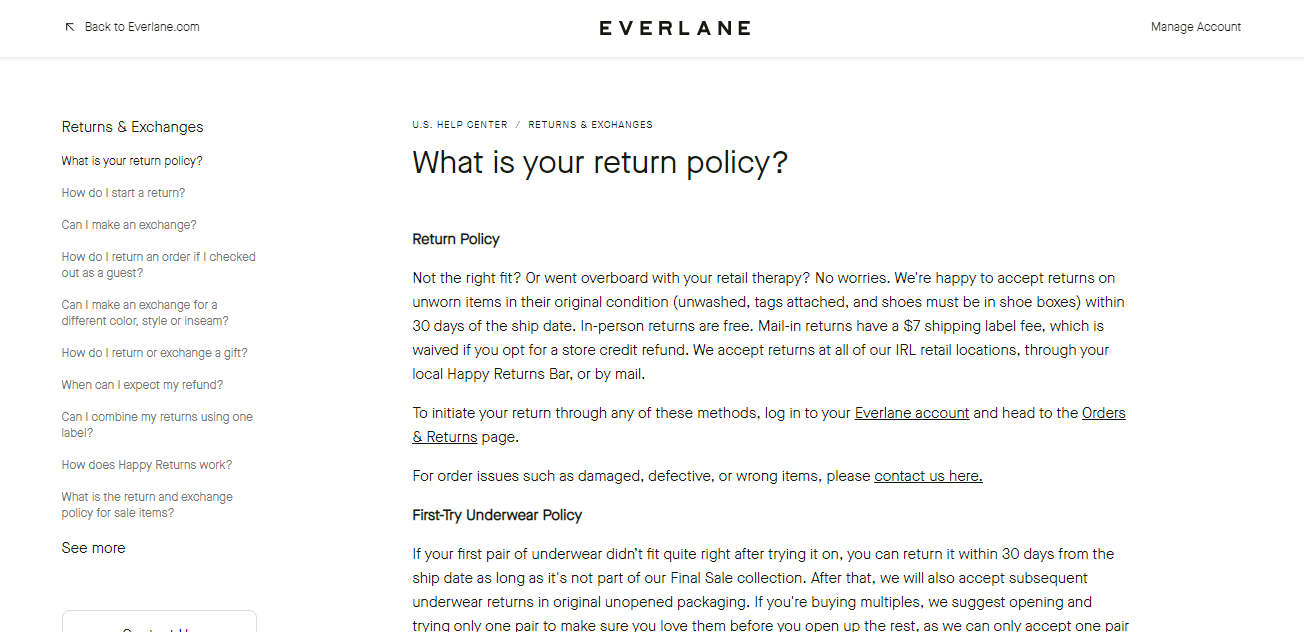 What is your return policy?